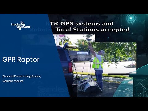 Rpr Raptor Raptor 3D GPR Array Series - Geo-matching