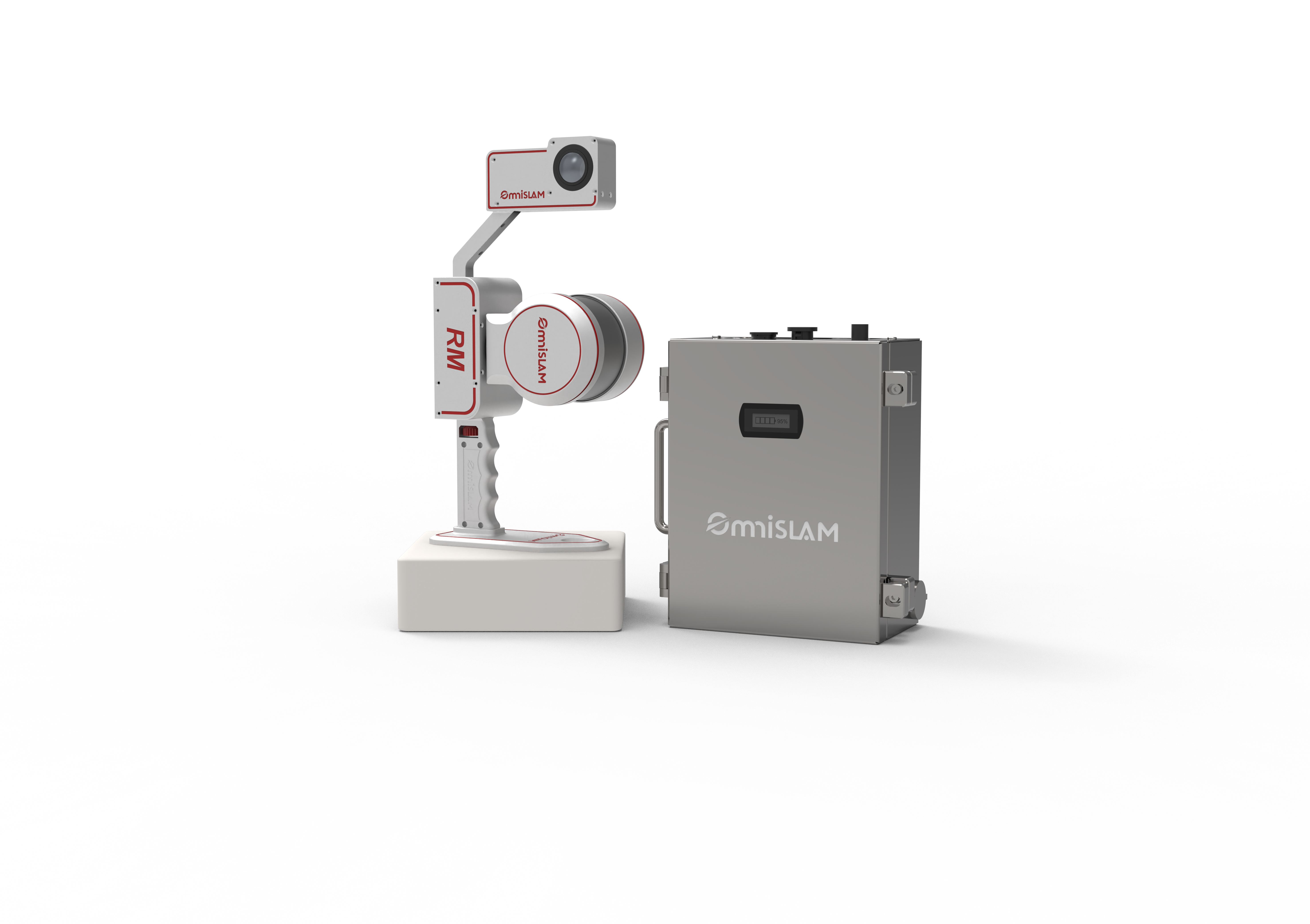First generation 3D handheld scanner - SLAM100 - Geo-matching
