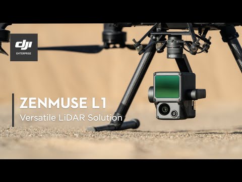 DJI Enterprise Zenmuse L1 - Versatile LiDAR Solution - Geo-matching
