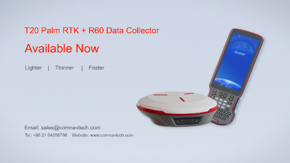 T20 Mapmachine ComNav Technology launches T20 Palm RTK for surveying and mapping, GIS ...