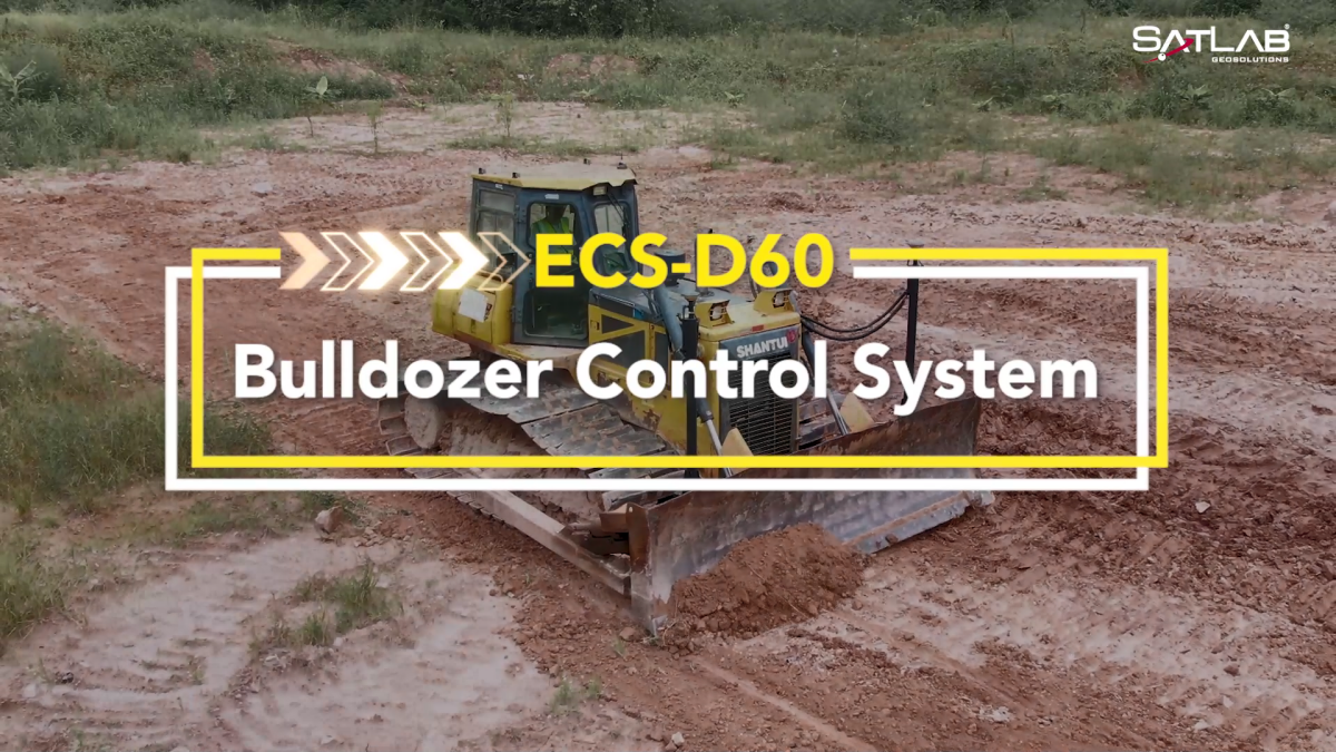 SatLab ECS-D60 Bulldozer Control System | Intelligent 3D Grading for ...