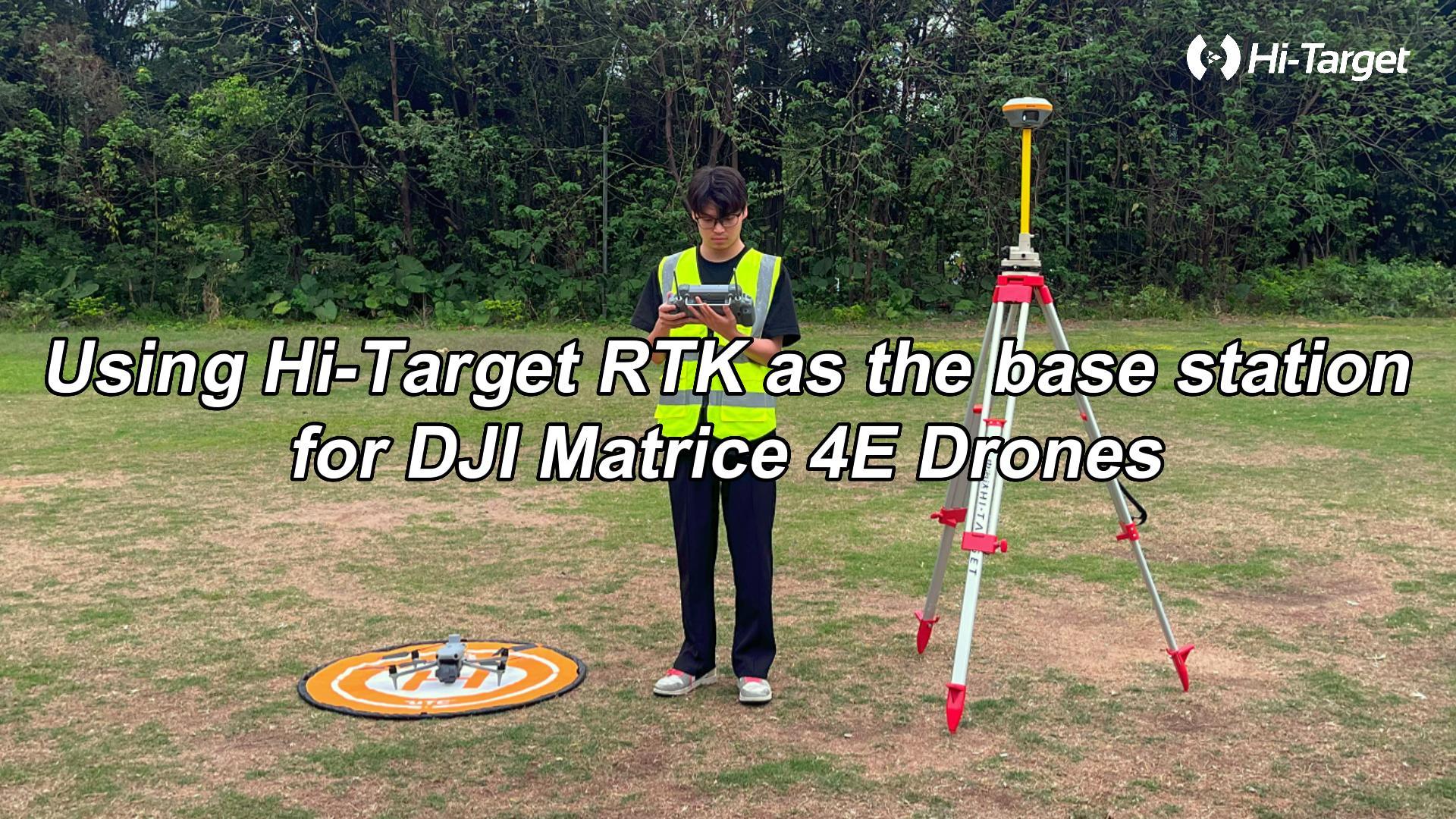 Unlock New Precision with Hi-Target RTK + DJI Drones! - Geo-matching