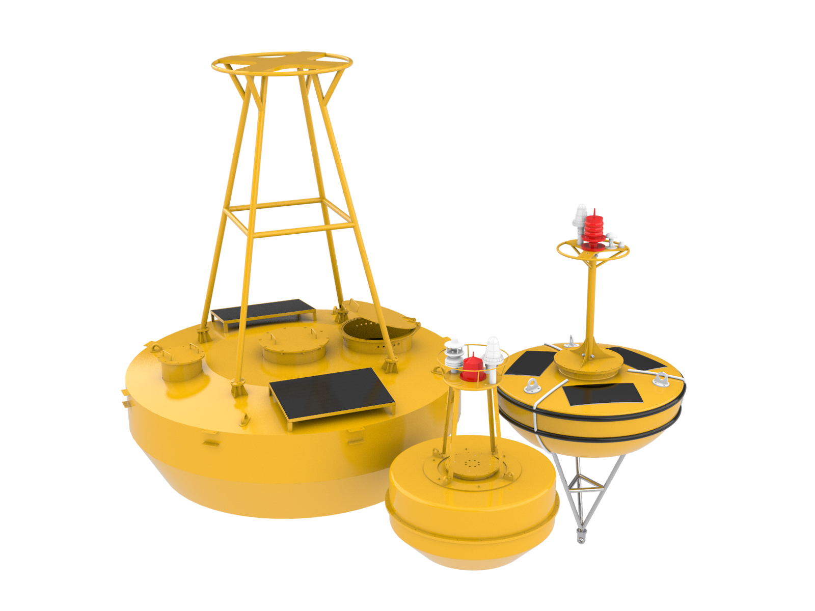 1.2m 1.6m 3m Multi Parameter Integrated Observation Big Data Buoy