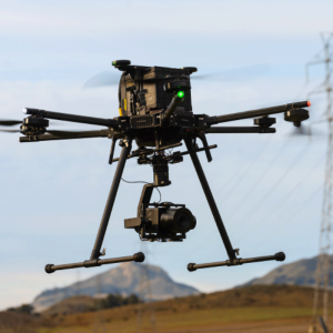 Inspired Flight IF1200A Hexacopter UAS for surveying and inspection with Phase One camera