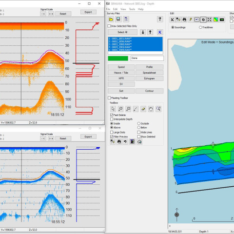 Trion Model Point Cloud Processing Software - Geo-matching