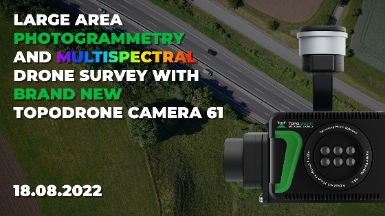 Webinar: Brand new universal TOPODRONE Camera 61 - Geo-matching