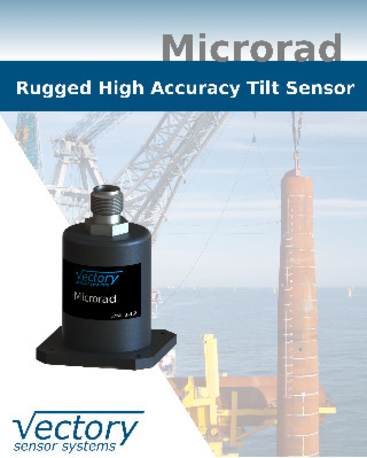 Micro Rad Sensor Microrad Rugged Subsea Tilt Sensor / inclinometer - Geo-matching
