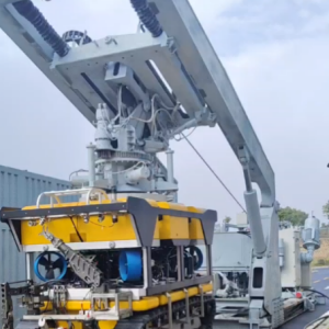 2500m sliding LARS for W-ROV - Geo-matching