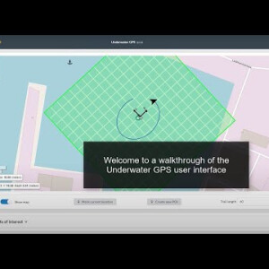 Water Linked Underwater GPS GUI - Geo-matching
