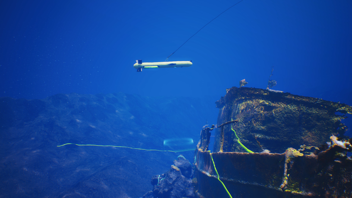 Viperfish Rov ViperFish ROTV deployed by ProZero 8m Naval Intelligence USV - Geo-matching