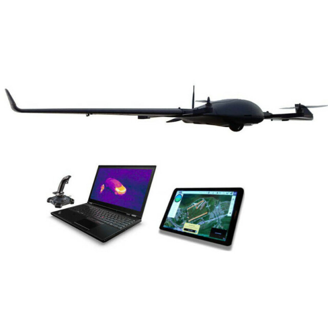 DeltaQuad Pro #VIEW VTOL Surveillance UAV