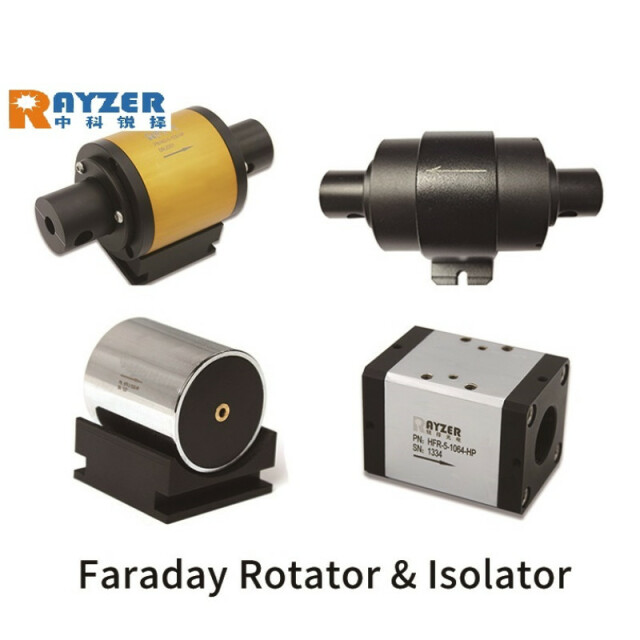 - 780/808/1064/1550nm High Power Free Space Optical Faraday Rotator & Isolator