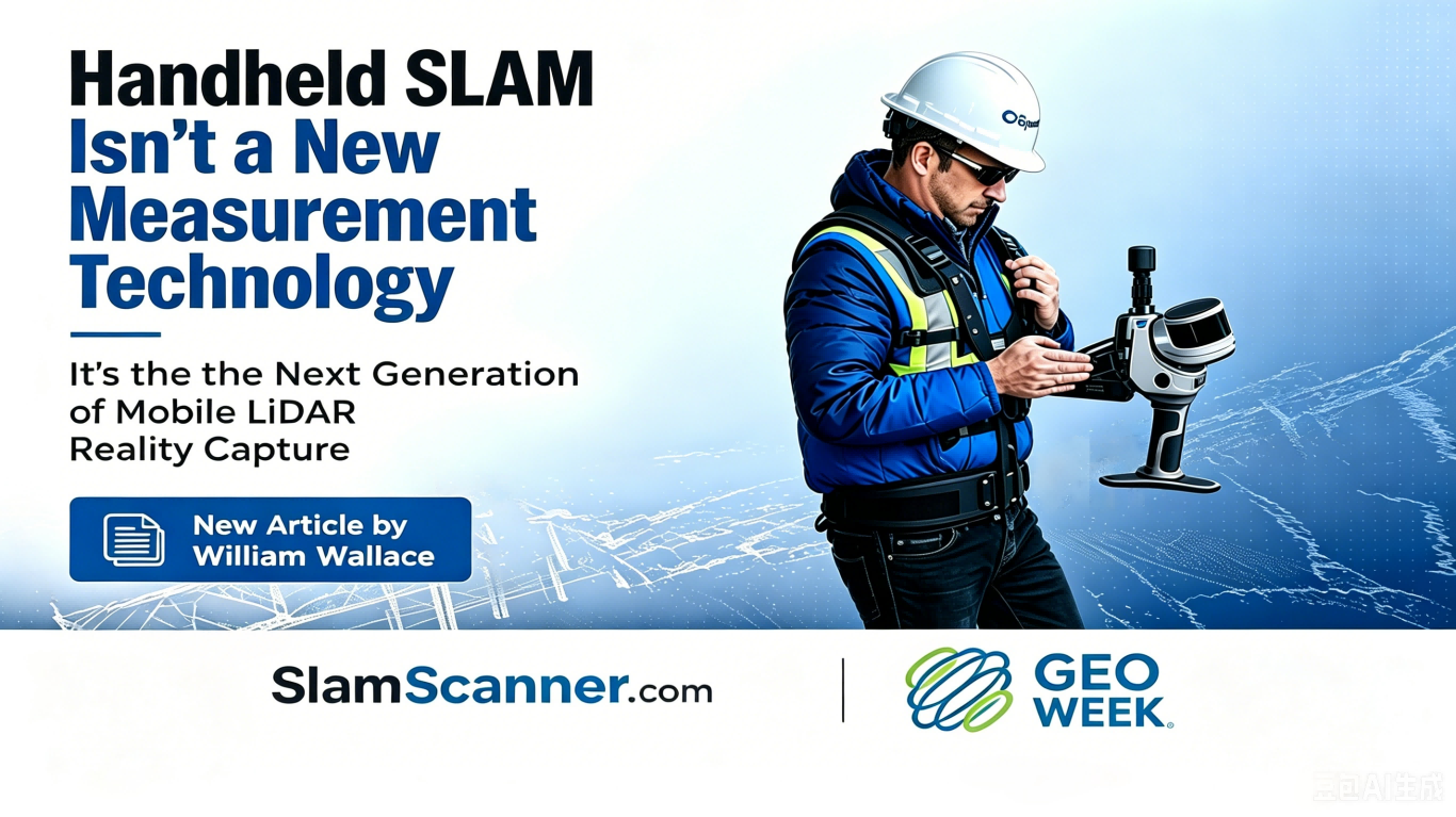 Handheld SLAM Isn’t a New Reality Capture Technology------It's a next ...