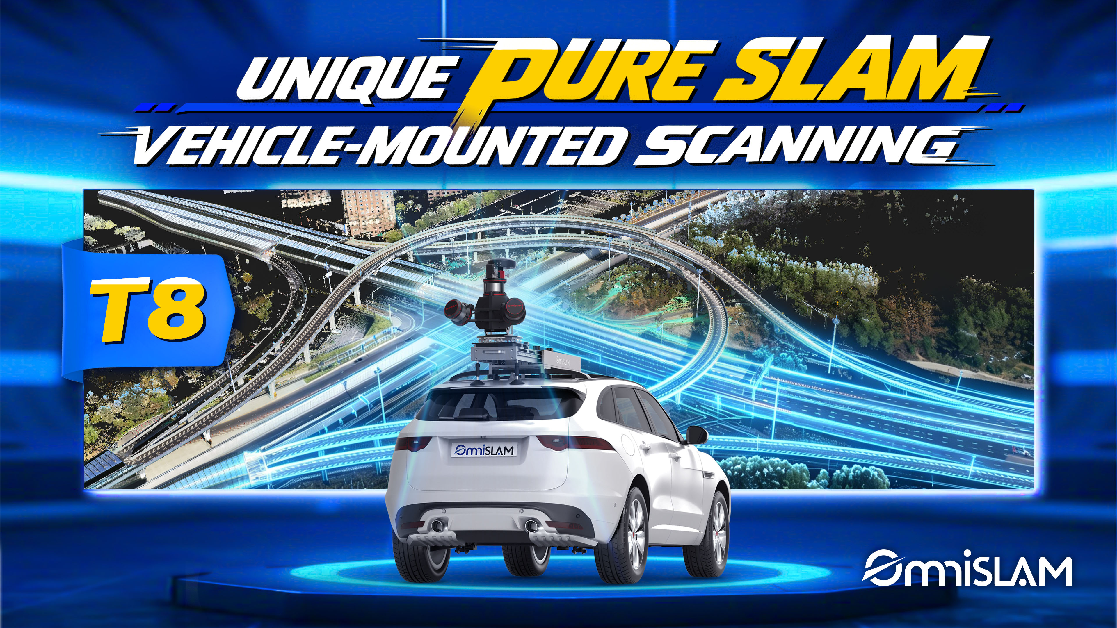 OmniSLAM T8 Pure SLAM Scanning for Multi-Level Interchange Mapping ...