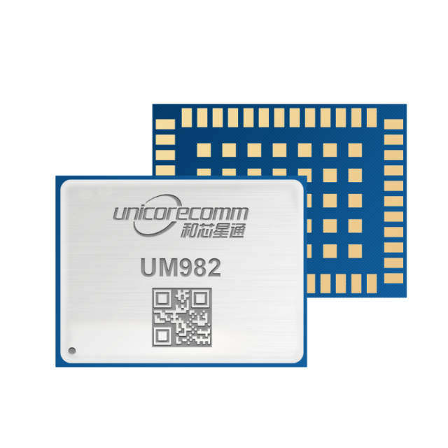 UM982 Multi-Constellation Multi-Frequency RTK Positioining and Heading Module
