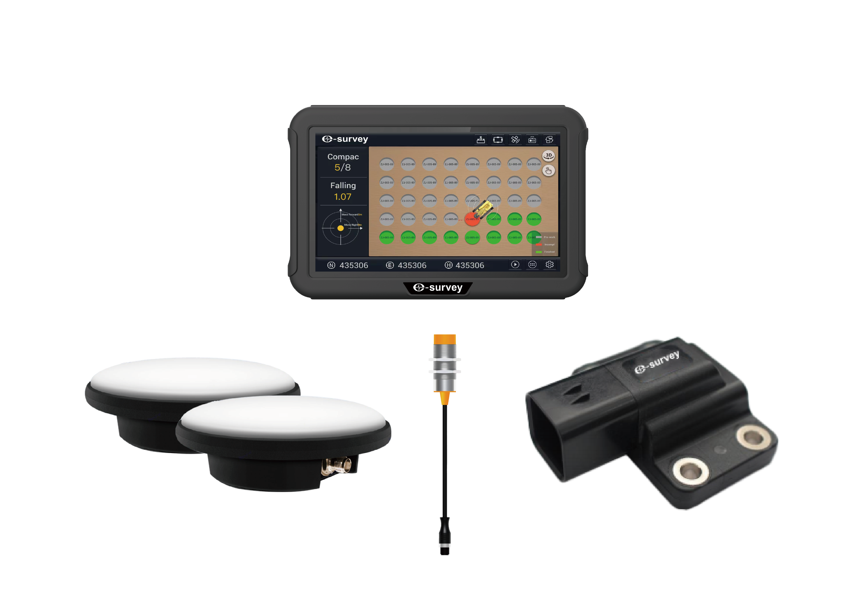 eSurvey Machine Control Guidance System eMP10 - Geo-matching