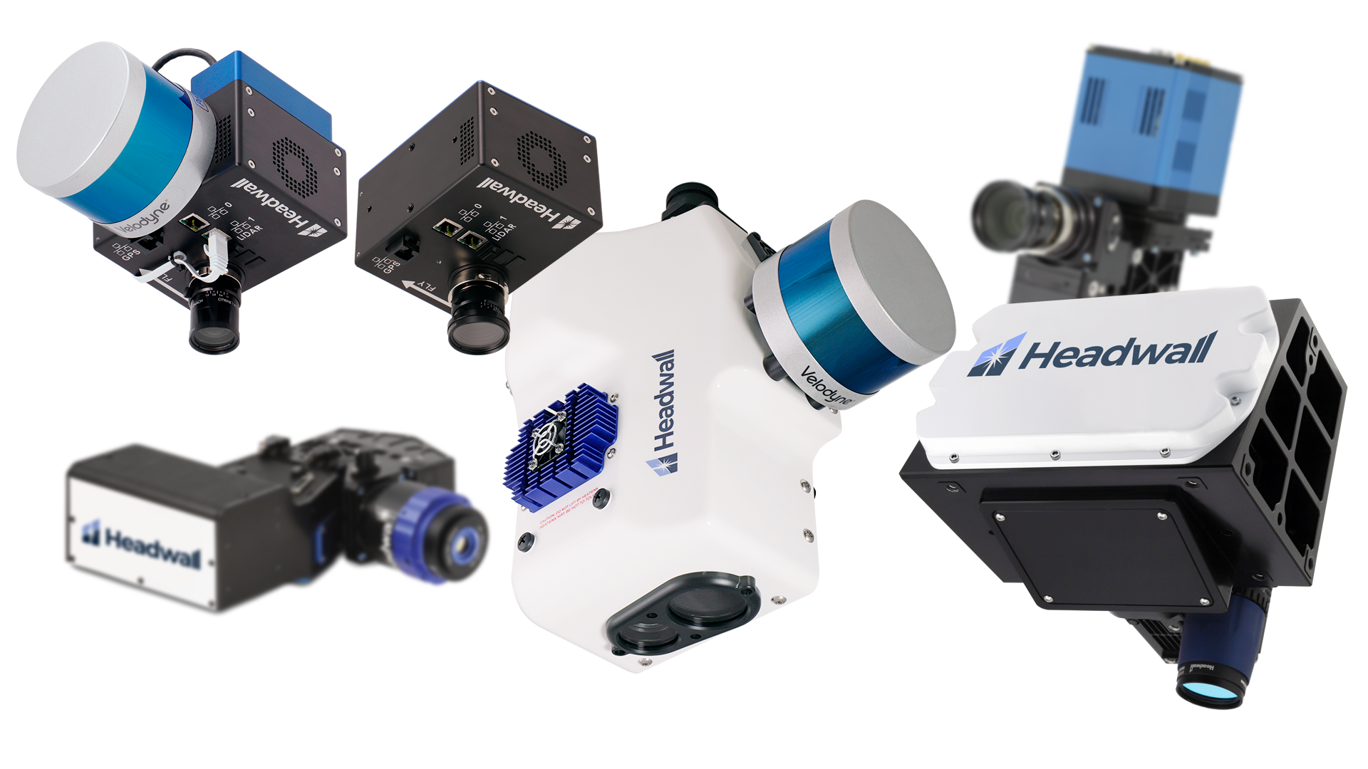 Hyperspec cameras for remote sensing - Geo-matching