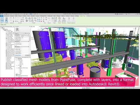 PointFuse for Revit plugin - overview video - Geo-matching