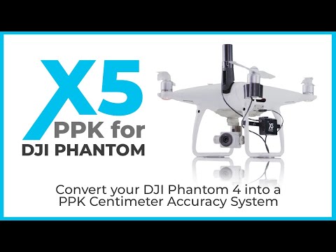 X5 PPK Module for DJI Phantom - Geo-matching