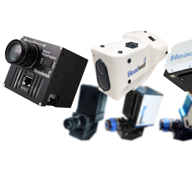 Hyperspec cameras for remote sensing
