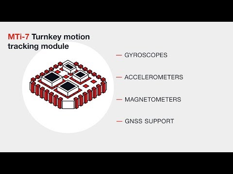 Xsens MTi-7 GNSS/INS module - Geo-matching
