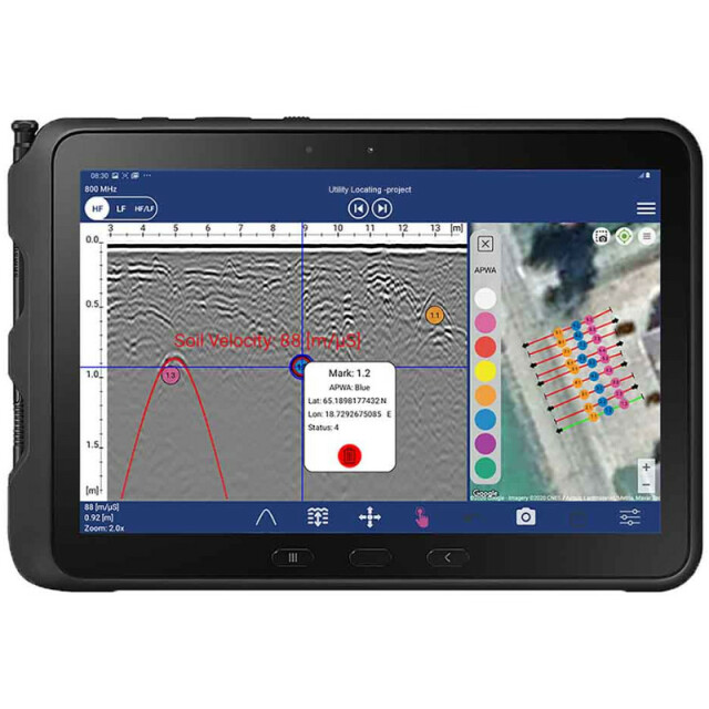 ViewPoint App (Android Application)  - ground penetrating radar data acquisition application