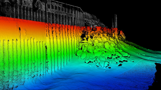 Multibeam Echosounder Helps Ports and Harbours Inspect Quay Wall and ...