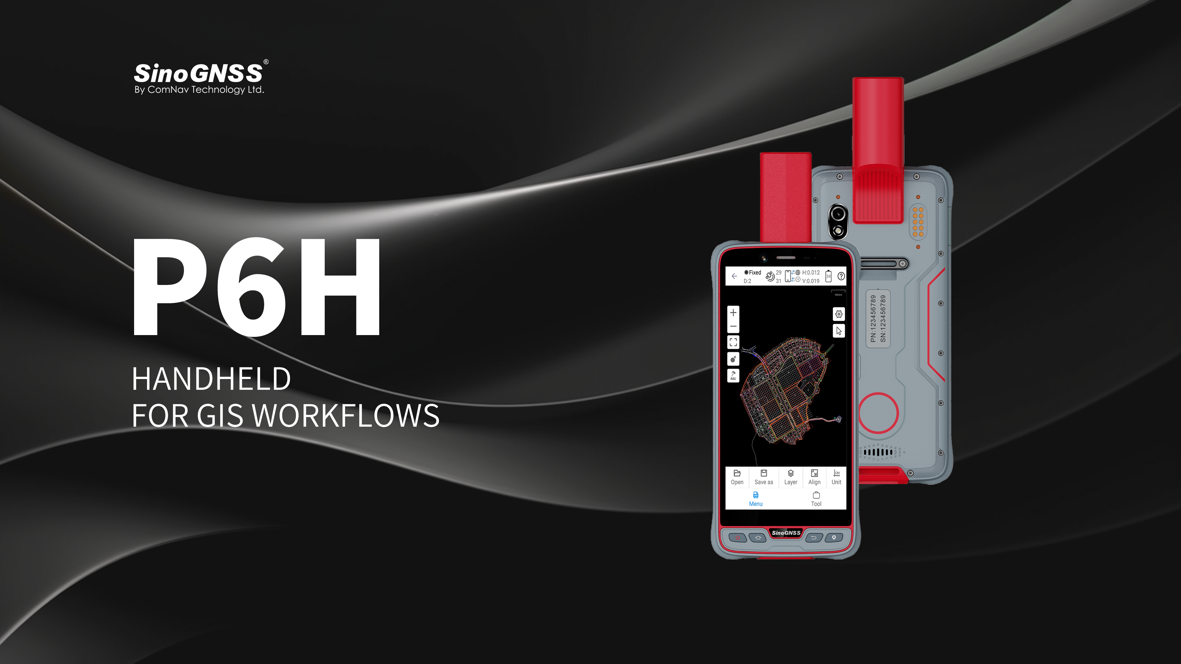 P6H Handheld for GIS Workflows - Geo-matching