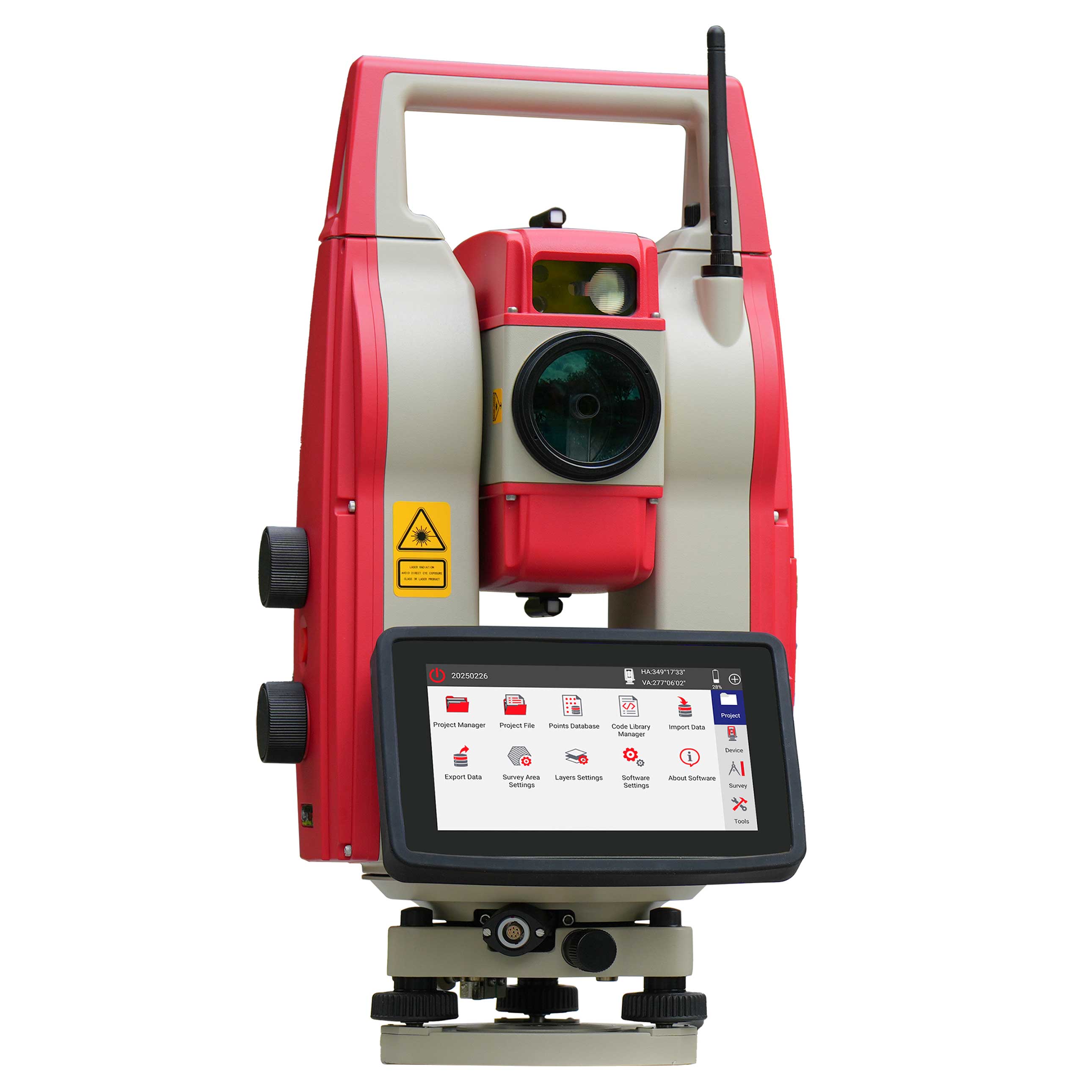 Robotic Total Station ALPHA R1 - Geo-matching