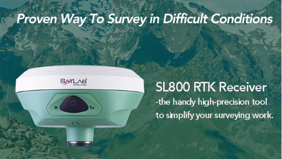 SatLab SL800 GNSS Receiver - Geo-matching