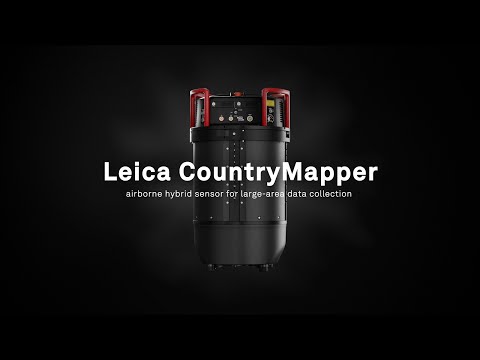 Leica CountryMapper Hybrid Airborne Sensor - Geo-matching
