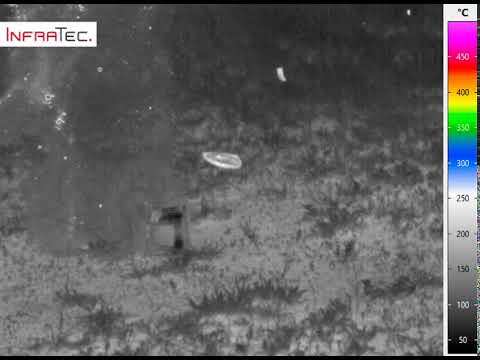 Thermografieaufnahme der Explosion einer Sprengladung Geomatching