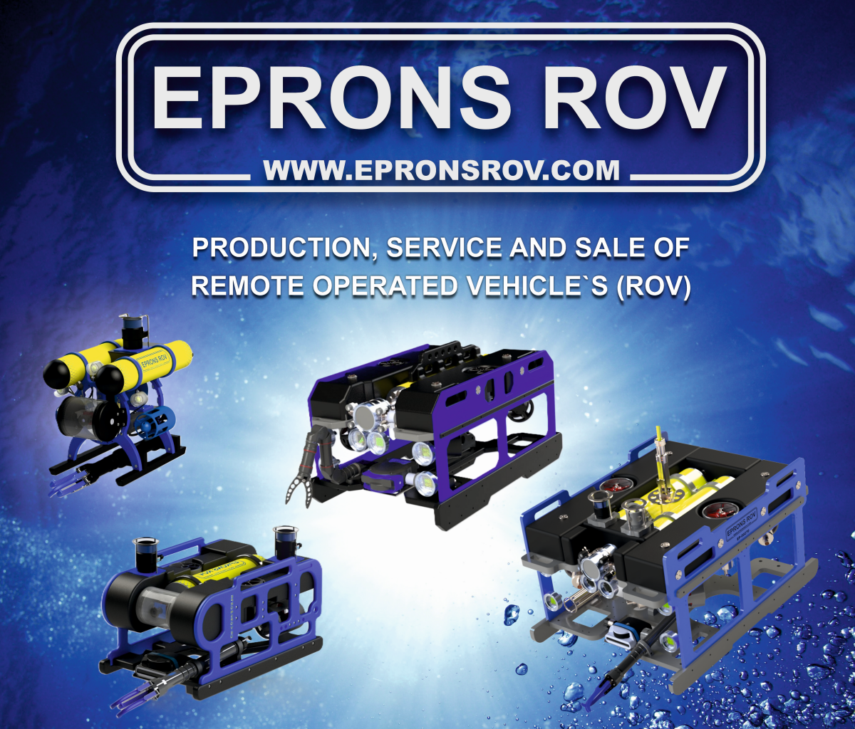 Espro Rov EPRONS ROV Underwater drone models - Geo-matching