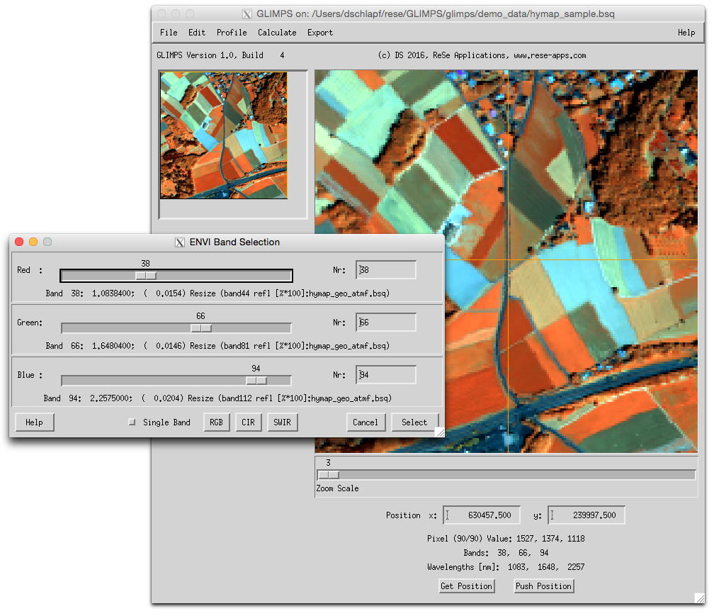 Rese Applications ATCOR-4-Airborne remote sensing image processing ...