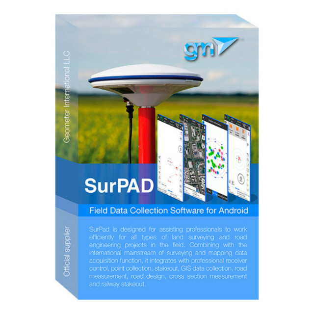 Android mobile application SurPAD for surveyors