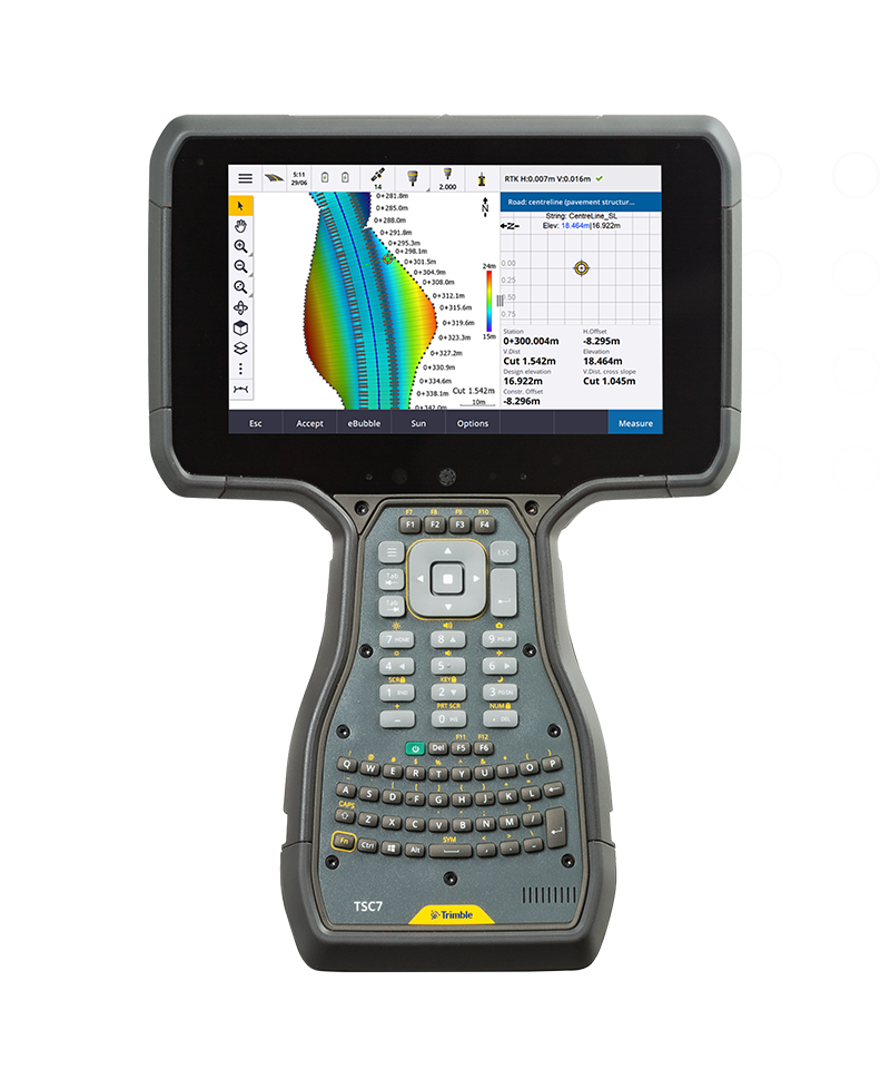 Trimble TSC7 controller - Geo-matching