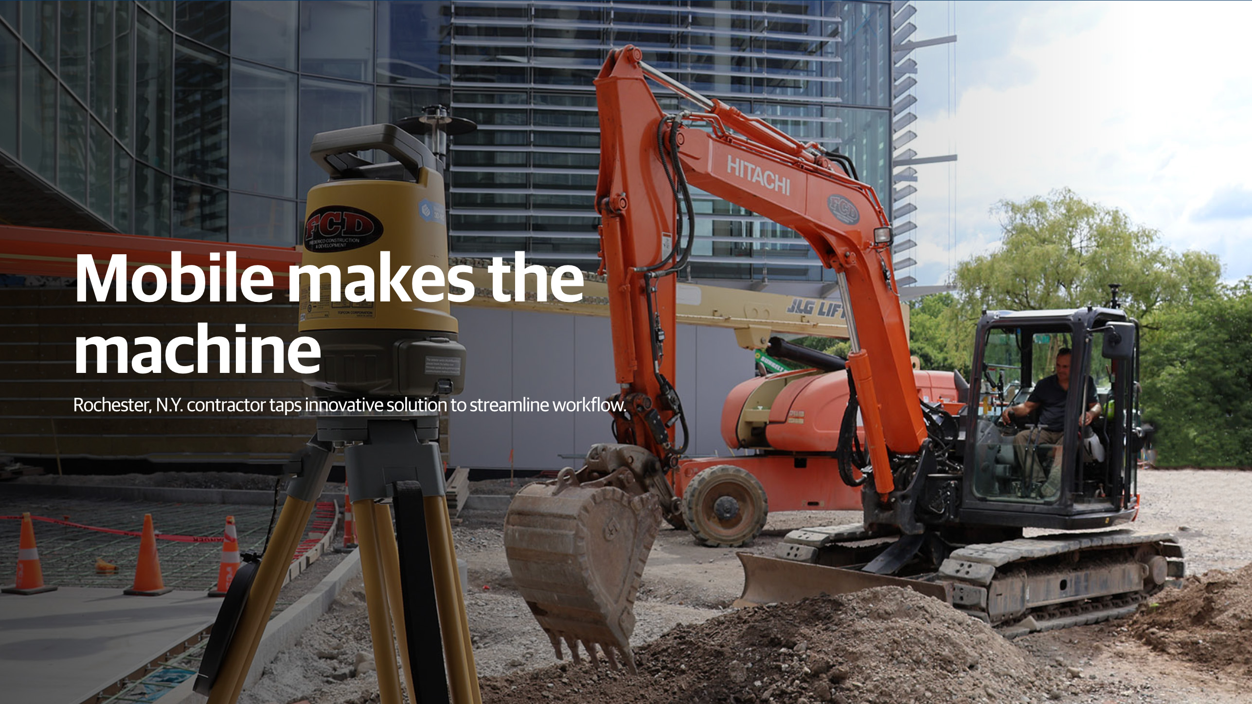 Topcon - Mobile makes the machine - Geo-matching