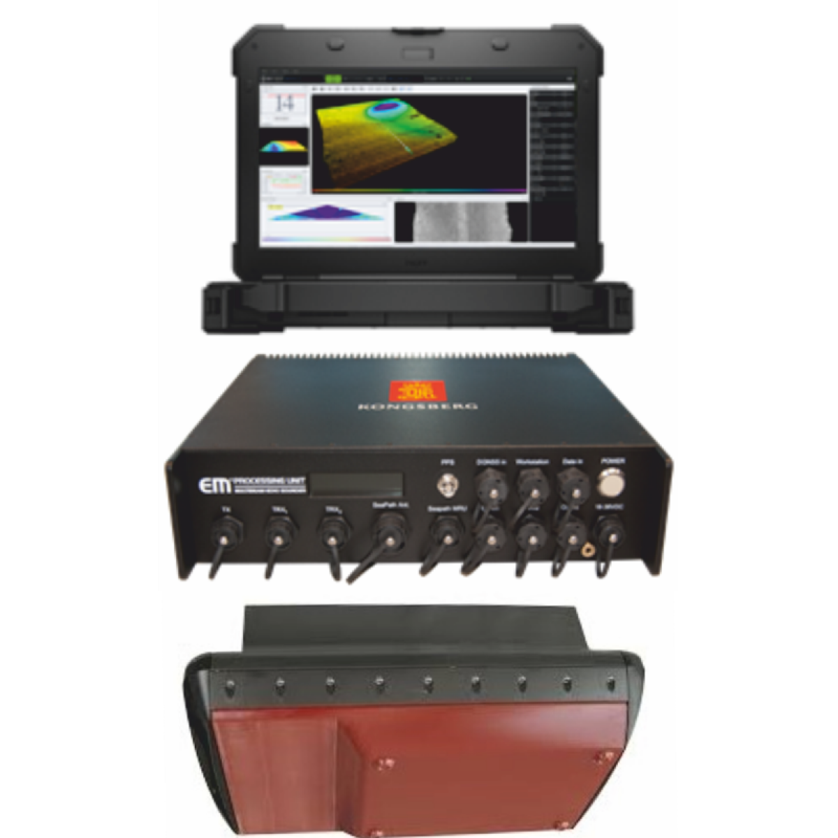 Mbes Sensor EM 2040P MKII Multibeam Echo Sounder - Geo-matching