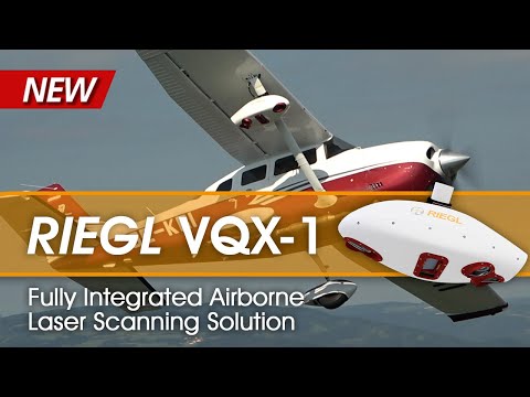 The new RIEGL VQX-1 Wing Pod - Geo-matching