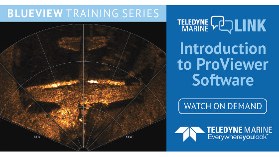 BlueView Training Series: Introduction to ProViewer Software - Geo-matching