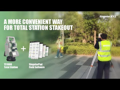 TS1000 Total Station - Geo-matching