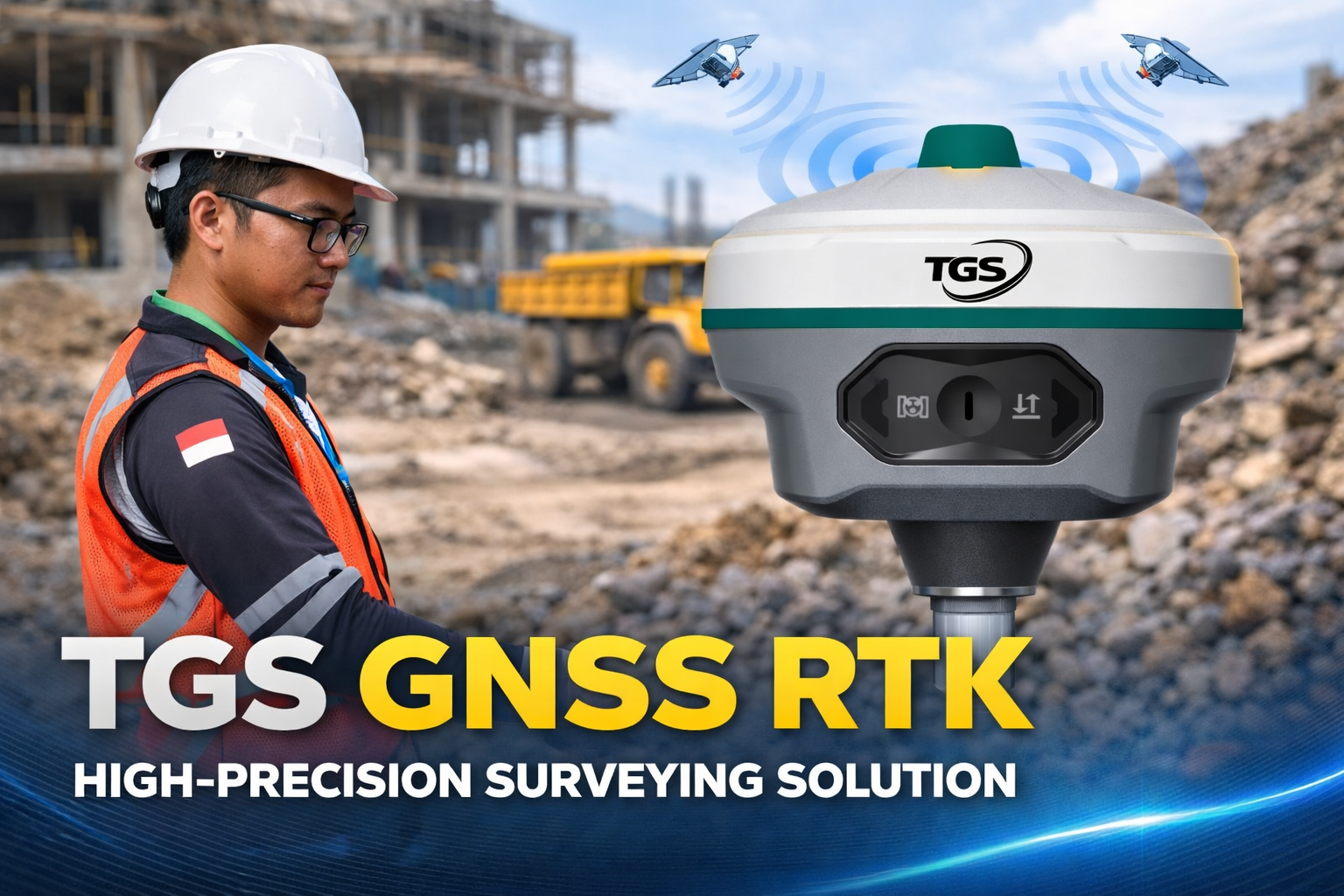 TGS GNSS RTK: High-Precision GNSS Receiver for Surveying and Mapping ...