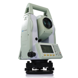 HTS-420R Total Station. Dual-axis reflectorless total station 2'' accuracy with 350m range Wireless bluetooth communication Big storage, can be extended up to 32GB Convenient data import and export wi...