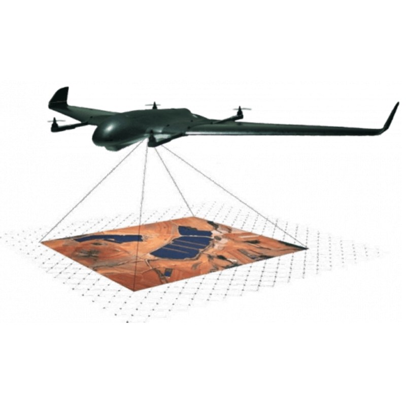 DeltaQuad Pro #MAP VTOL Long range mapping UAV - Geo-matching
