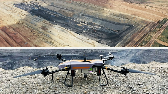 Turning a Week into a Day: Supervision of Open Pit Mine with the AU20 LiDAR System