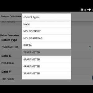 FieldGenius for Android 1.6 - Custom Coordinate System - Geo-matching