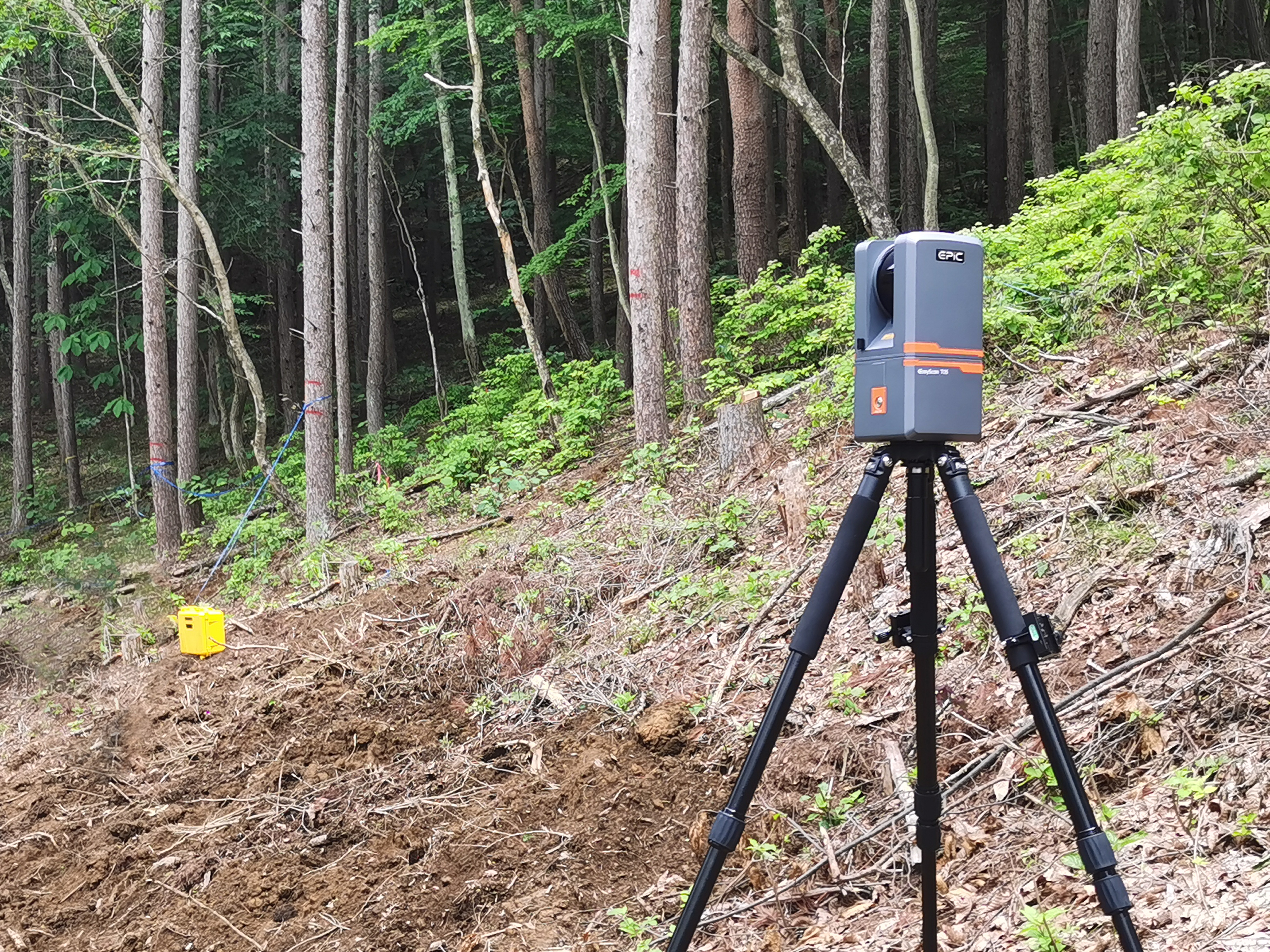 Terrestrial 3D Laser Scanner EasyScan T05 - Geo-matching