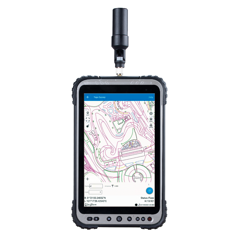 P8 GNSS Tablet - Geo-matching