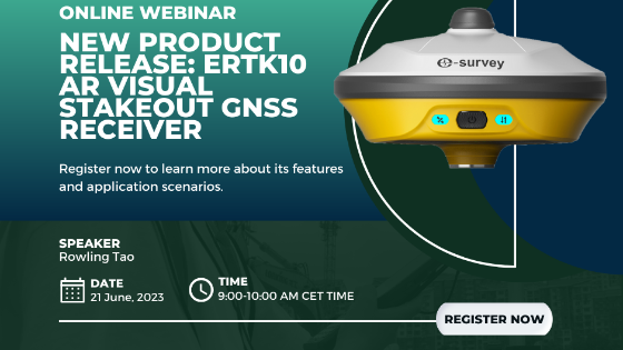 Introducing The Ertk10 Ar Visual Stakeout Gnss Receiver Geo Matching
