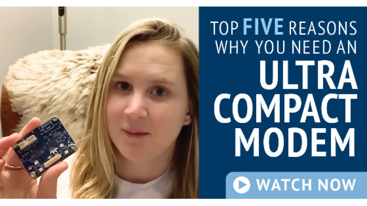 Benthos Modem Dat Top 5 Reasons Why You Need a Benthos Ultra Compact Modem - Geo-matching